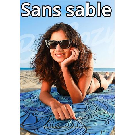 Microfibre Beach Towel Sand Bath Towel (1/3)
