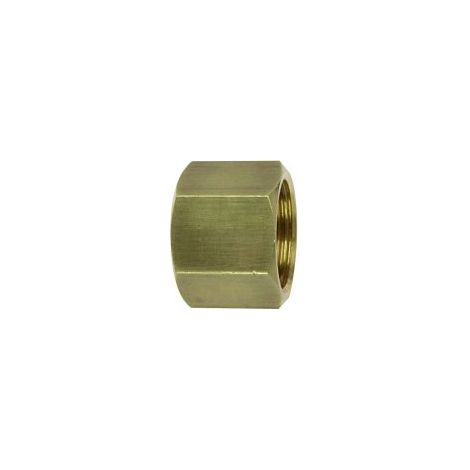Mamelon double femelle égal avec butée 270AB, 20x27 - BOUTTÉ (1/2)