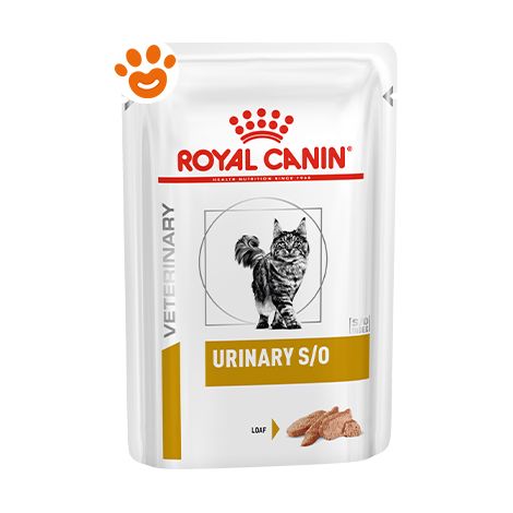 Royal Canin Cat Veterinary Diet Urinary S/O in Paté  - Royal Canin Cat Veterinary Diet Urinary S/O in Paté - Bustina Da 85 Gr