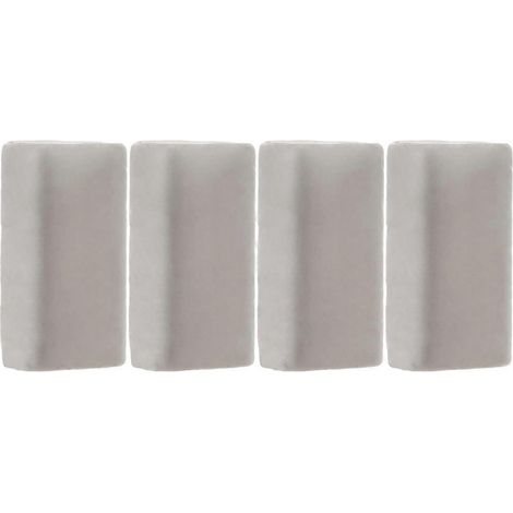 Lot de 4 tubes de mastic étanche pour tuyaux de climatisation et d'égout-13X5.5CM-White (1/4)