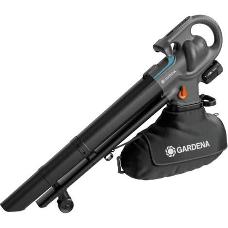 Gardena - Aspiradora de jardín a batería 18V 3 en 1 PowerJet 18V P4A, 1 batería 4,0 Ah Li-Ion, cargador 14895-20