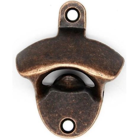 Magnetischer Wandflaschenöffner für 10 Flaschen, Set mit 10 Metallflaschenöffnern für den Außenbereich, robuste Wandhalterung, ideal für Bar, Garage oder Küche.