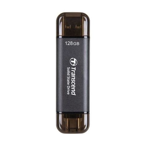 Transcend SSD ESD310C   128GB USB-C USB 3.2 Gen 2x1 black