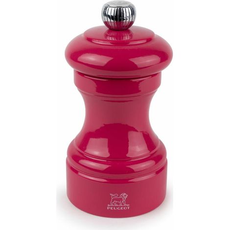 Peugeot Bistro Salzmühle 10 cm Bonbonrosa lackiert Holz (1/5)