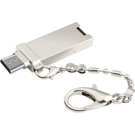 Lecteur De Carte Tf - Type-C Micro Usb Usb 2.0 - Haute Vitesse Plug And Play - Pour Android Otg Et Ordinateur - 1 Pièce