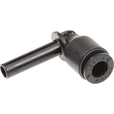 Adaptateur tube à tube coudé Legris 3 182 vers Enfichable 4 mm Enfichable 4 mm ( Prix pour Paquet de 5 ) (1/4)