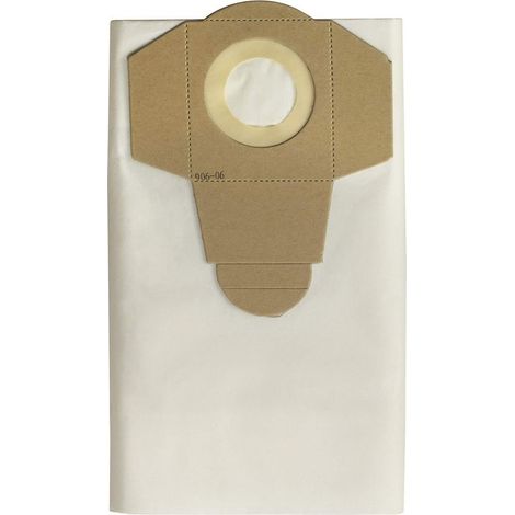 Confezione da 5 sacchetti per aspirapolvere - Accessorio per aspirapolvere - Compatibili con aspirapolvere a secco e a umido - Per officina e uso domestico - Blu - 30 L (1/5)