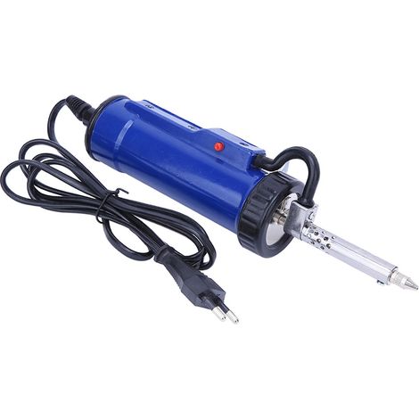 Ventouse à Souder Électrique 220V/30W, Fer de Pompe à Dessouder Sous Vide Électrique, Outil de Électrique Pistolet à Dessouder Fer à dessouder Pompe a dessouder etain(EU Plug)