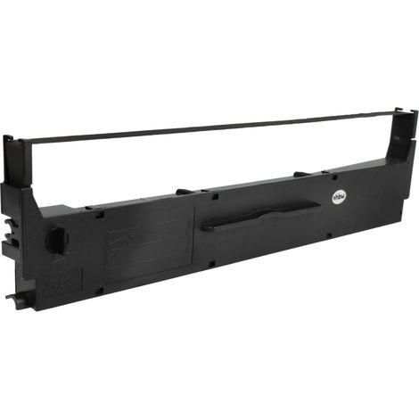 vhbw Ribbon Cartridge compatible with Epson RX 88 FT, RX 85, RX 82, RX 80 T Plus Dot Matrix, Receipt Printer - Black Ink Ribbon (1/4)