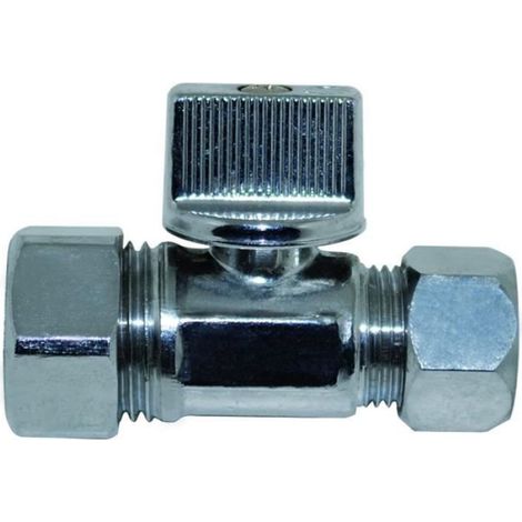 Vanne Mini - 12x17 mm - Filetage Mâle/Femelle - 1 à 4 Tours - Pression Max 7 Bar - Pour Liquides - 1 Pièce