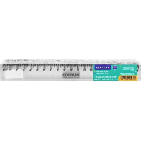 Righelli in plastica da 20 cm (20 pezzi)