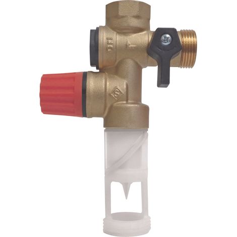 Groupe de sécurité inox orientable pour eau agressive (1/2)