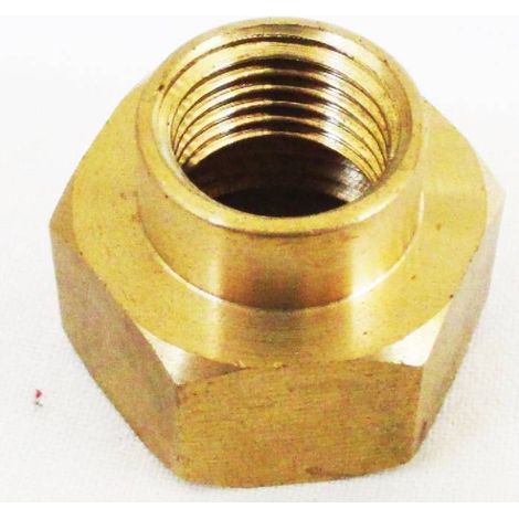 ADAPTADOR DE PULVERIZADOR DE 17/32" HEMBRA - A 1/2" HEMBRA PARA PULVERIZADOR MOTORIZADO