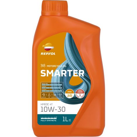 Repsol Smarter HMEOC 10W30 1L MA2 Synthetisches Motorradmotoröl