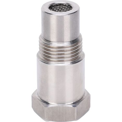 Phefop Adaptateur D'espaceur de Capteur à Oxygène Universel O2, Correctif Catalytique en Acier Inoxydable, pour la Plupart des Véhicules avec des Trous de Capteur O2. (1/5)