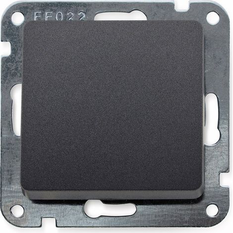 Interrupteur inverseur MILOS 23037, 10A/250V, anthracite