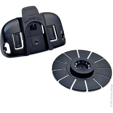 Kit de fixation pour lampes Tactikka Kit Adapt PETZL E93001 - Noir - Taille unique (1/4)