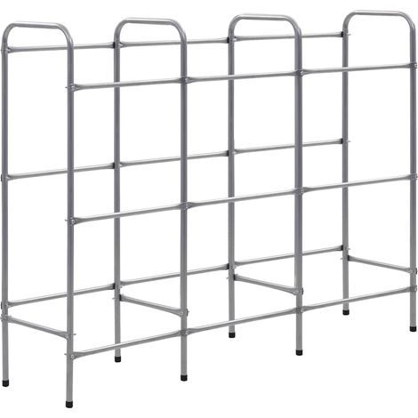 vidaXL Estantería almacenaje para 9 cajas acero plateado 145x33x116 cm (1/2)