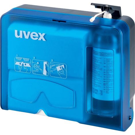 Station de nettoyage Uvex 500 ml, 700 papiers ( Prix pour 1 ) (1/4)