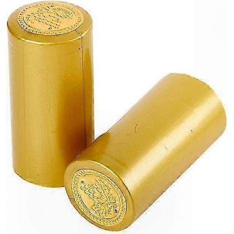 Lot de 100 capsules thermorétractables pour bouteilles de vin - Capsules de fermeture sécurisée-AquaForge