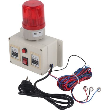 Capteur d'alarme de niveau d'eau 90-105dB, surveillance du réservoir réglable, manque complet de liquide (1/5)