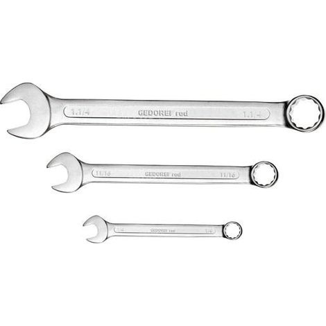 R09115016 Set di chiavi a bocca AF 1/4"-1.1/4" 16 pezzi