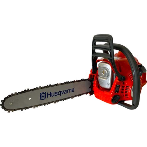 Husqvarna – Tronçonneuse thermique 35cm – Moteur 38.2cm³ X-Torq® – Technologie LowVib® pour réduction des vibrations – Coupe précise bois dur