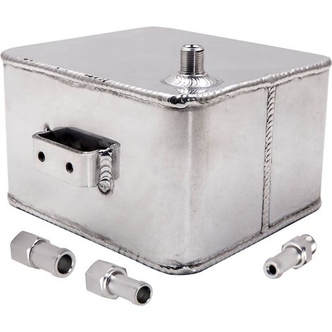 2,5Liter Aluminium Kühlmittel Überlauf Ausgleichsbehälter Wassertank Universal (1/5)
