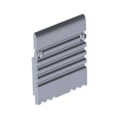 Tapa frontal de aluminio (PLA) perfiles de aluminio para tiras LED – ZONDER K