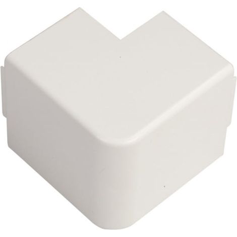 OBO Bettermann Cappa angolare esterna 60x90mm Polivinilcloruro bianco puro RAL 9010, 6192327