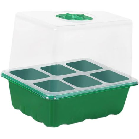 Bandeja Plant Starter, 6 Celdas Por Bandeja De Cultivo, Colo (1/5)