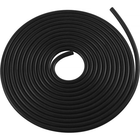 Joint de Porte Bas de Porte Isolant Fond de Joint avec de Bonnes Propriétés D'étanchéité Isolation Porte Peut être Utilisé Pour Sceller Les Fissures (Ø5 mm 10 Mètres) (1/5)