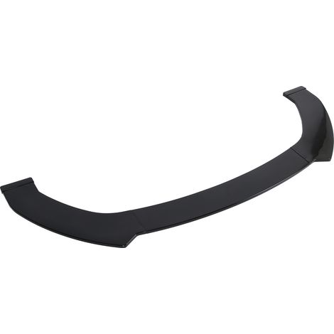 Frontstoßstangenlippe, 3-teiliger Spoilerflügel, glänzend schwarz, universelles Exterieur-Kit, Auto-Tuning-Zubehör (1/5)