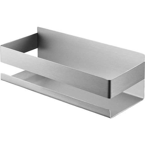 Soporte de ducha sin taladro - Estante de almacenamiento adhesivo de acero inoxidable para ducha (1/5)