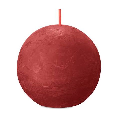 BOLSIUS Rustic Ball Delicate Red &oslash76 (1/5)