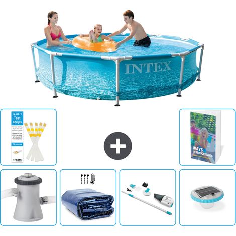 Frame Pool Rund - 305x76 cm - 7-teilig S204