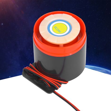 24 V DC 110 dB Aktivsummer mit Kabel für Elektronik-Bastelprojekte (1/5)