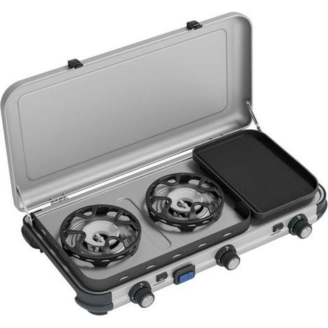Campingaz Kitchen 2 Multi Cook grigio argento fornello da campeggio