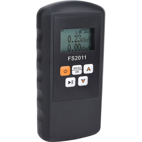 Détecteur de rayonnement nucléaire β γ χ, compteur Geiger avec alarme dosimètre, mesure gamma et radioactivité, portable pour sécurité industrielle et environnementale (1/5)
