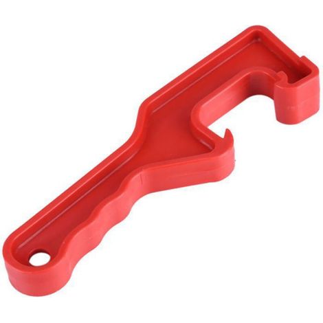 Ouvre-Boite - Plastique - Pour Boites de Peinture - Usage Maison Bureau Garage - Rouge - 1 Pièce (1/5)