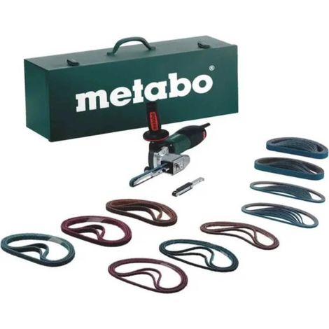 [NEUWERTIG] Bandschleifer METABO 900W + Koffer Bfe 9-90 Set
