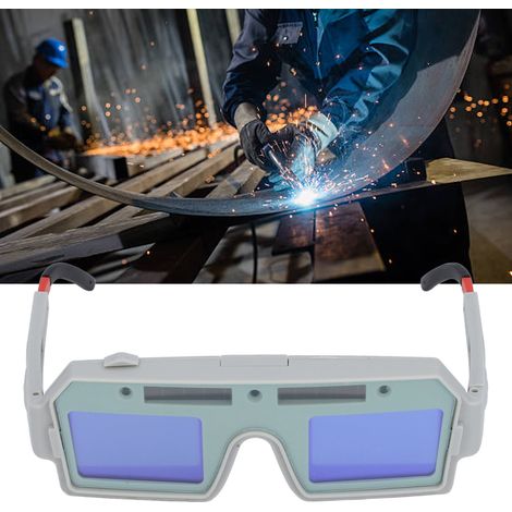 Lunettes de soudage à photochromie, lunettes de protection spéciales pour le soudage à l'arc sous argon, lunettes de soudeur, protègent contre l'arc électrique et la forte luminosité. (1/5)