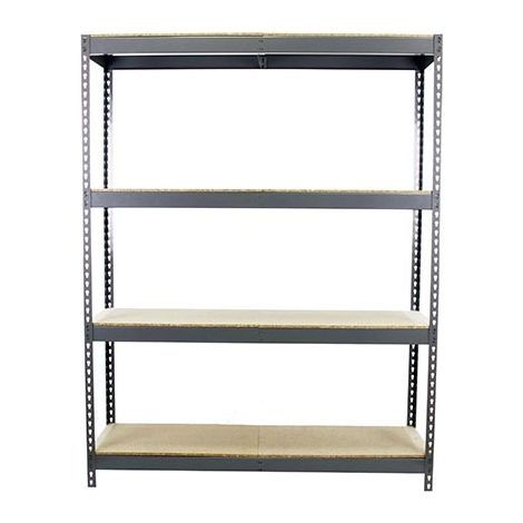 Simonrack Scaffale grigio legno robusto 4 ripiani 2000x1200 mm (1/3)