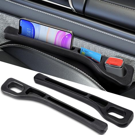 2 Pièces Remplissage Siège Auto,EVA,40,9x6,5x3,3cm,Anti-chute,Stockage Clés Téléphone,Pour Voiture Camion SUV