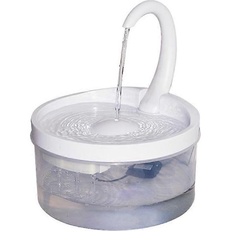Fontaine à eau automatique pour chat et chien, facile à nettoyer, abreuvoir intérieur pour animaux, version régulière, pratique et silencieuse. (1/4)