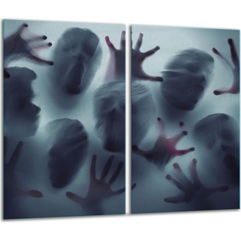 Planche à découper en verre 2 x 30 x 52 personnes (1/5)