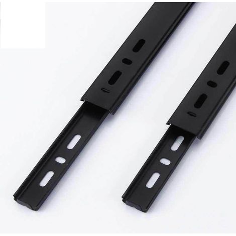 Lot de 2 glissières à billes extension complète avec fermeture pour (1/5)