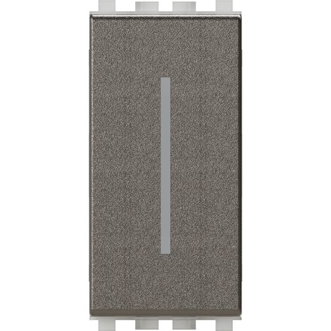 Modulo 5 in 1 smart WiFi, interruttore, deviatore, invertitore, pulsante e comando tapparelle, serie S, metal, compatibile con serie Vimar Arkè - 4Box Uniko Pro S 4BCU2S.V19M (1/5)