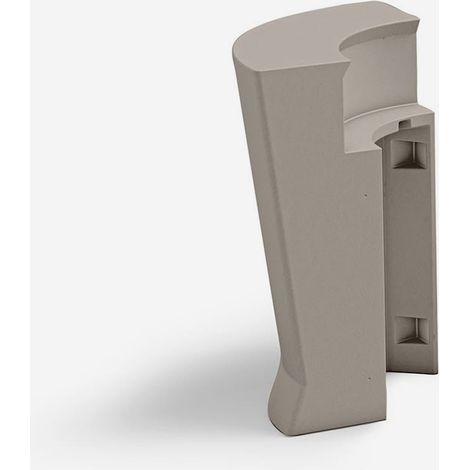 Bancone bar in polietilene compatto e resistente Marvy 65 - Beige