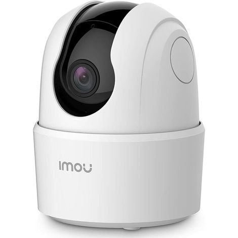 1 caméra de surveillance WiFi intérieure, 1080p, vision 360°, détection humaine IA, audio bidirectionnel, sirène, pour bébés et animaux (1/5)